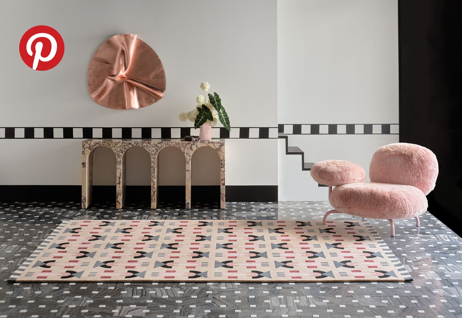 geometric maja rug by greg natale and designer rugs