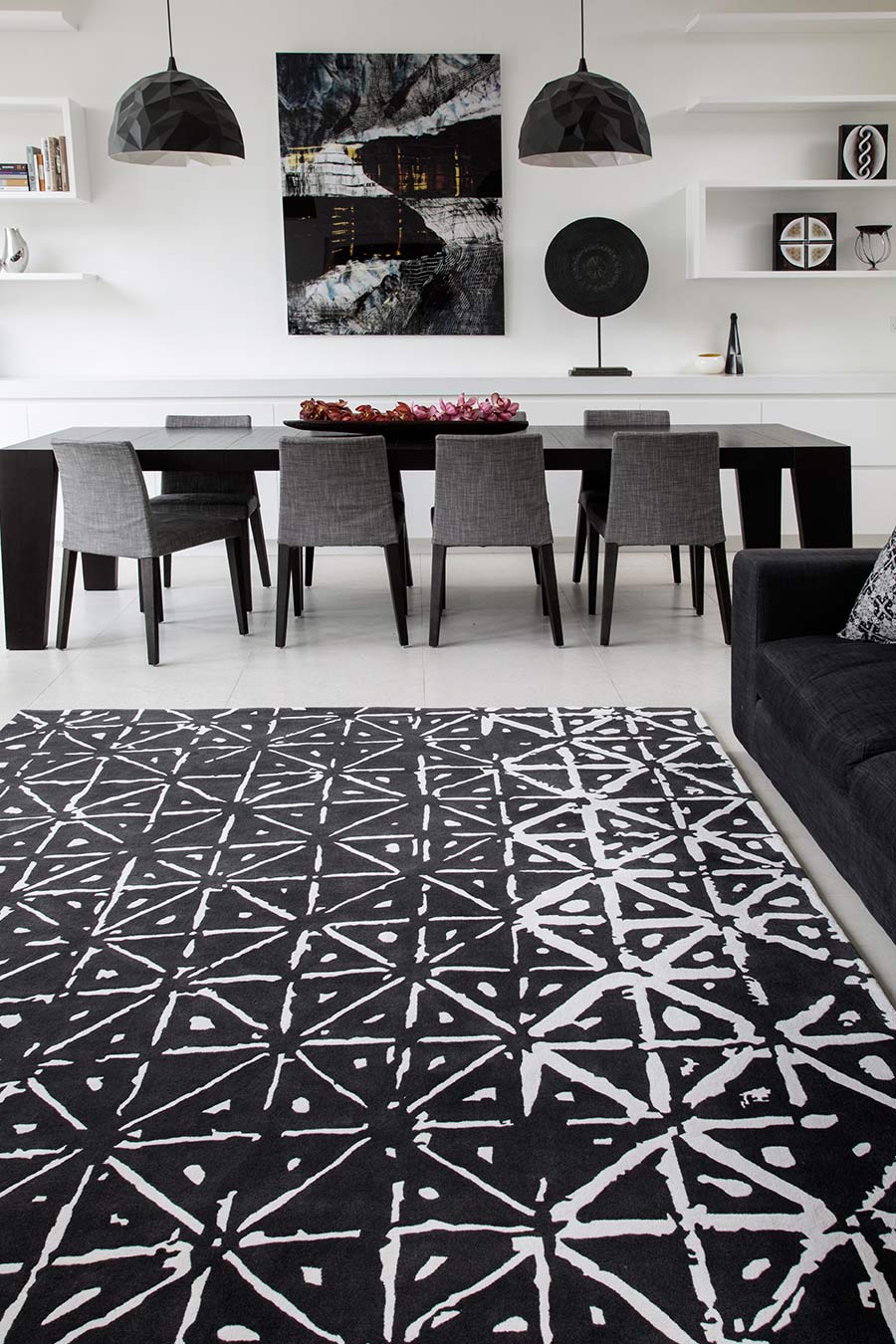 4 Steps to Selecting the Perfect Designer Rug Size 2 Batik rug by Akira Isogawa